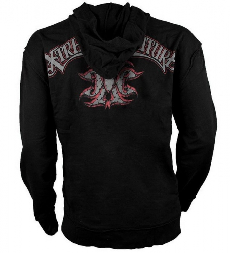 Толстовка Xtreme Couture  Decay Zip Hoodie- Black купить